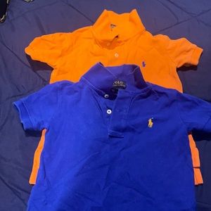 2 boys polo shirts